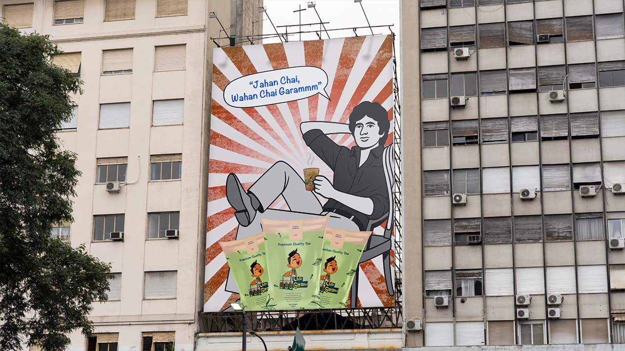 Expansion: Billboard Ad - Focused on bold visibility and cinematic drama