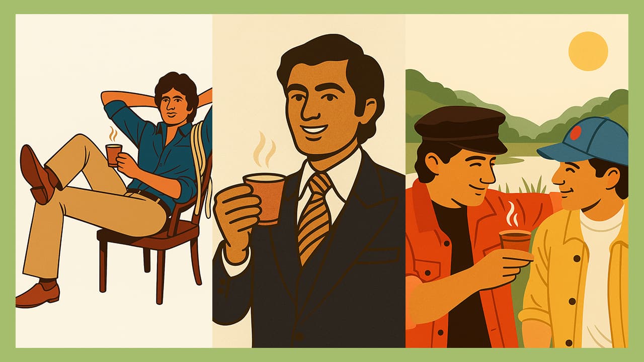 Illustrations created based on Bollywood actors