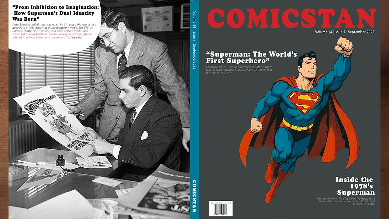 Autumn Ascends! - a high-flying September tribute to Superman (origins and the 1978 movie) - Volume 24, Issue 7