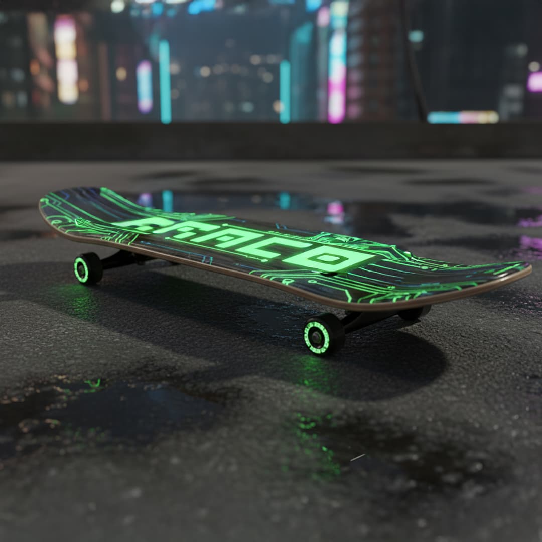 Skateboard deck design