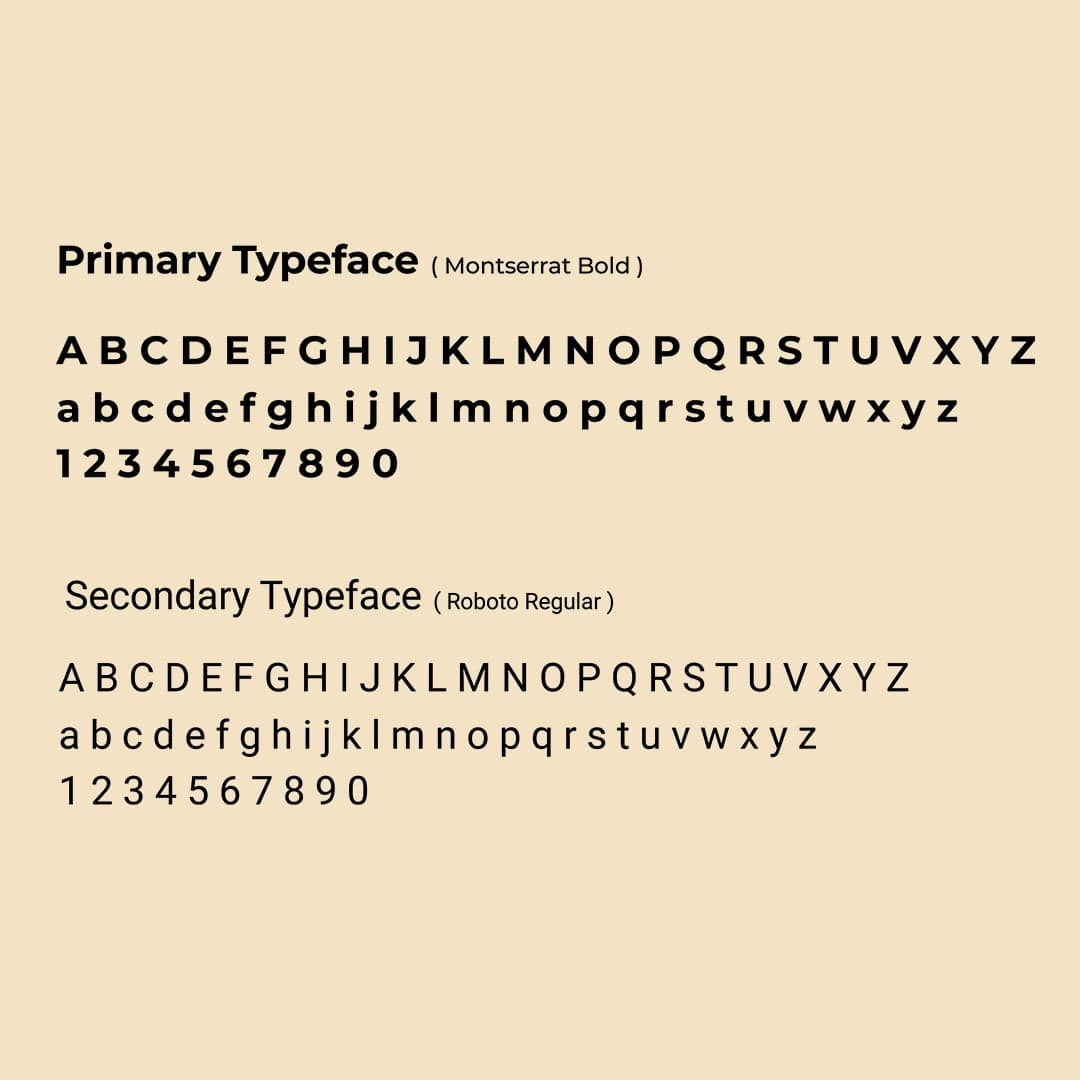 Typography selections